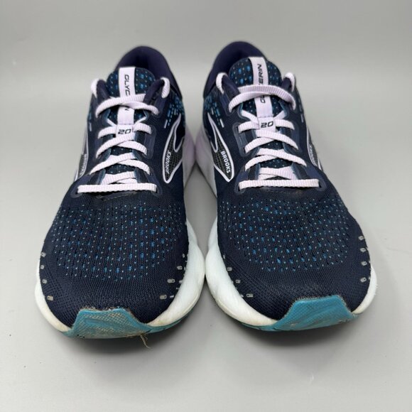 Brooks Glycerin 20 Womens 11 B Shoes Blue Purple Running Walking 1203691B499 - Picture 4 of 9